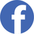 Facebook Logo in blau